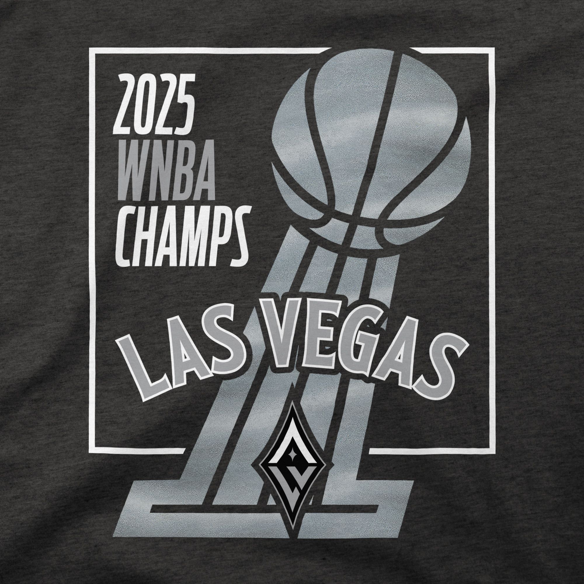Stadium Essentials Adult 2025 WNBA Champions Las Vegas Aces Roster T-Shirt product image
