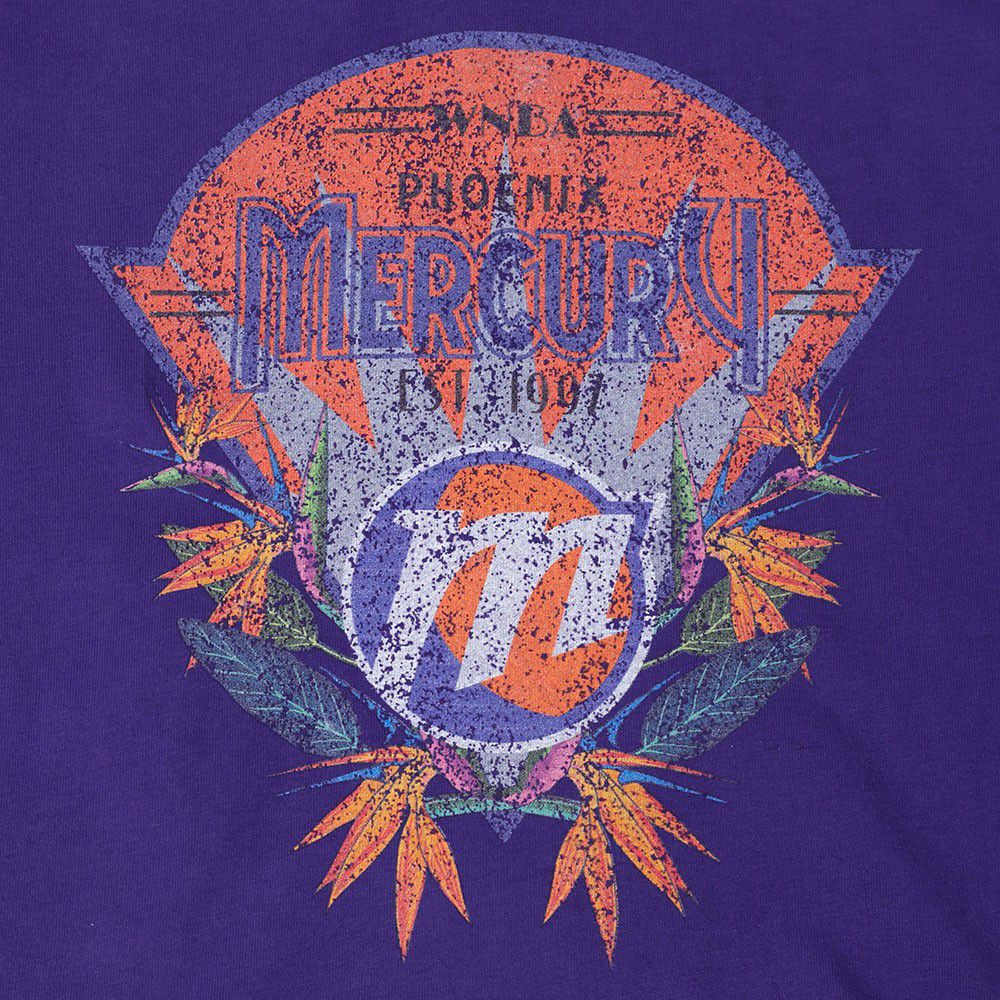 Pro Standard Girls' Phoenix Mercury Purple Paradise Boxy T-Shirt product image