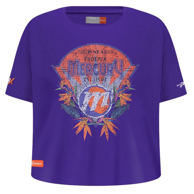 Pro Standard Girls' Phoenix Mercury Purple Paradise Boxy T-Shirt product image