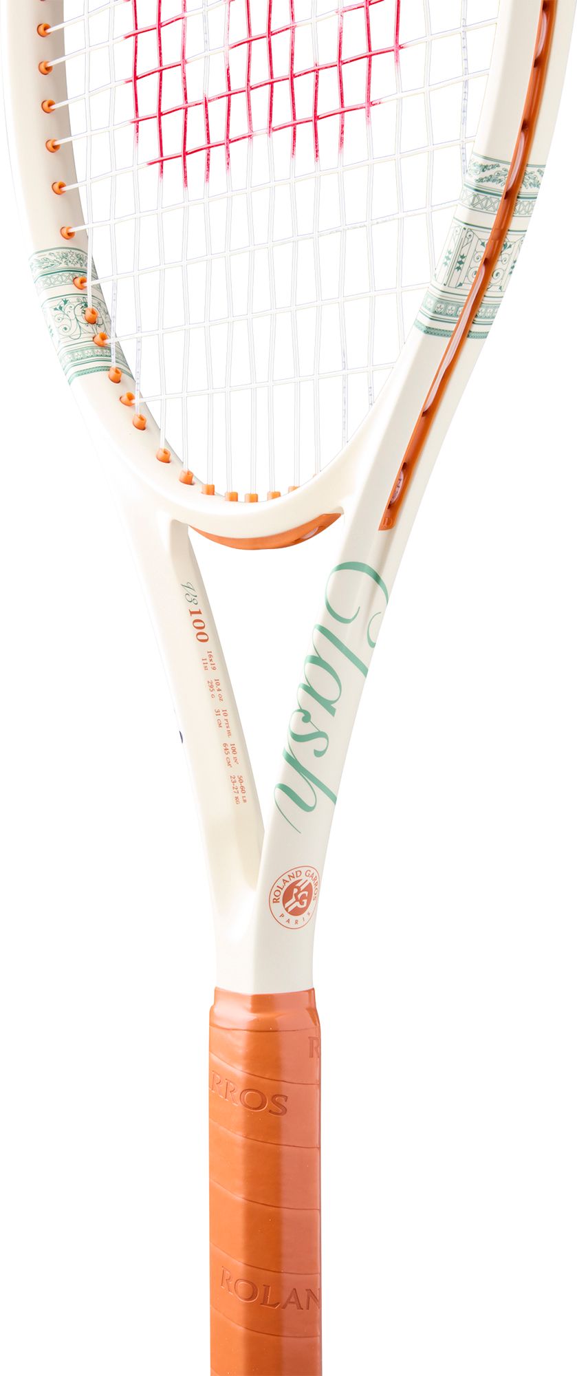 Wilson Limited Edition Roland-Garros 2026 Clash 100 V3 Tennis Racquet product image