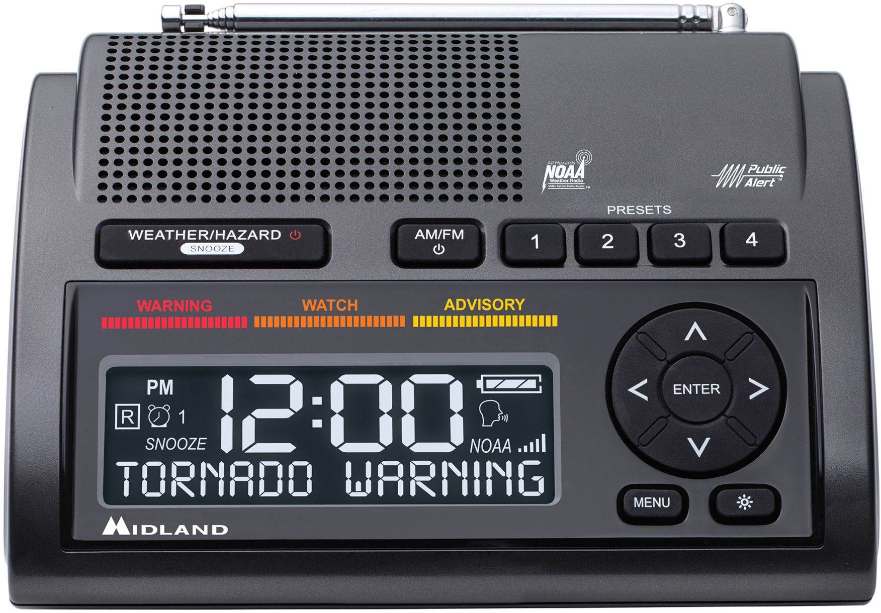 Midland WR400 Deluxe NOAA Weather Radio product image