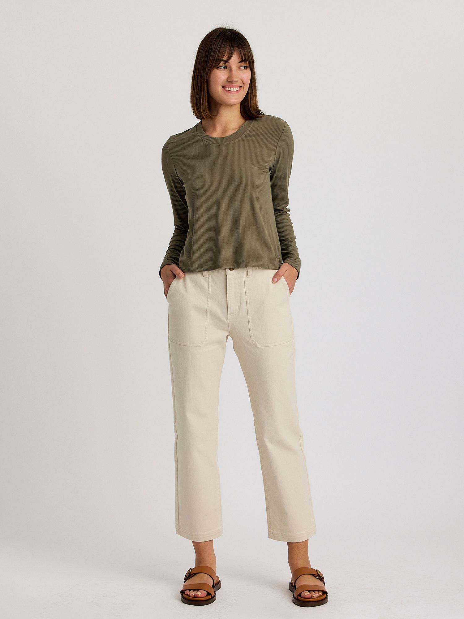 Free Fly Women's Ribbed Bamboo Long Sleeve product image