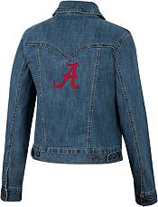 Wrangler Women's Alabama Crimson Tide Blue Denim Jacket product image