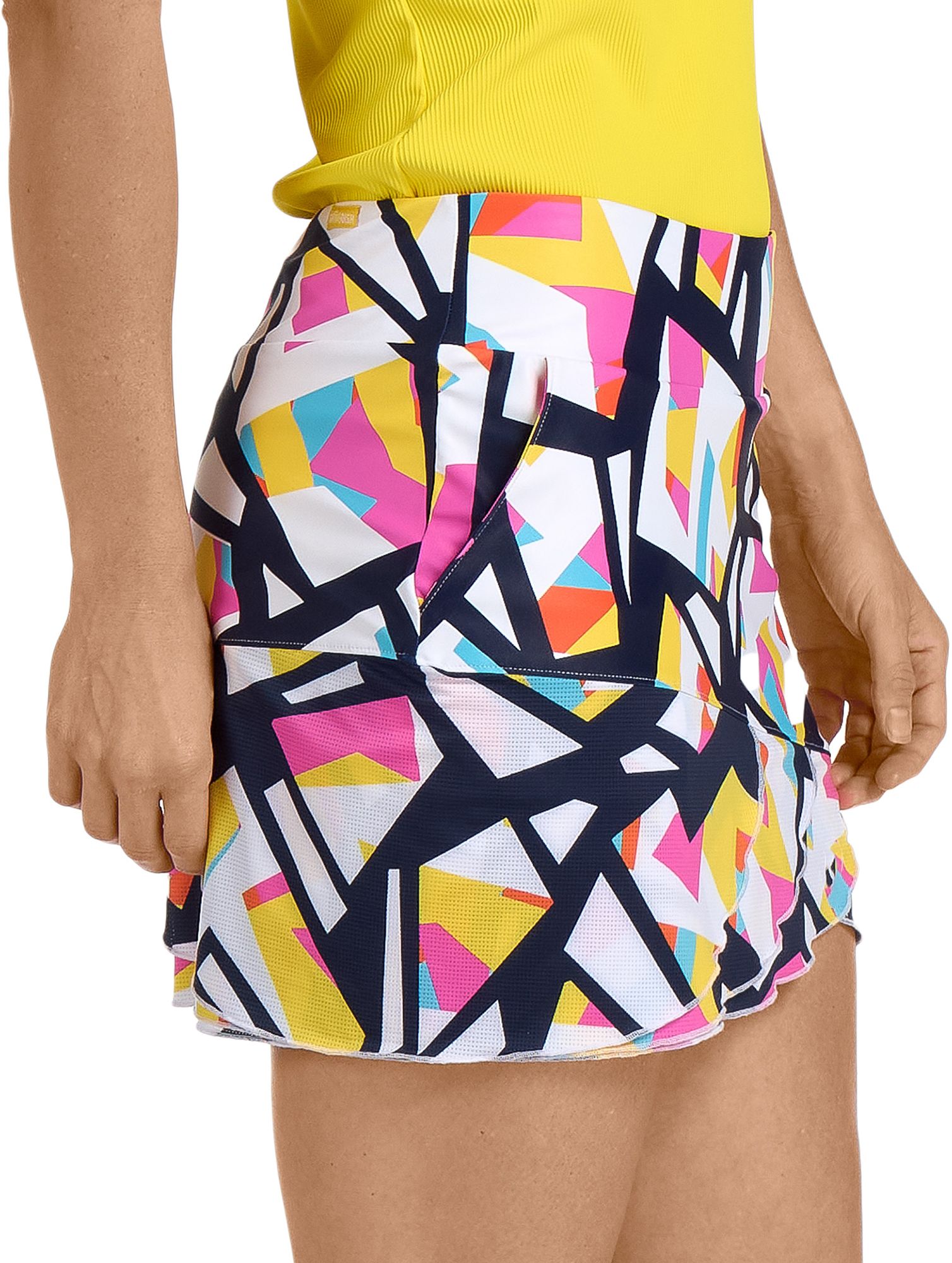 SwingDish Women's Sandra Print Golf Skort