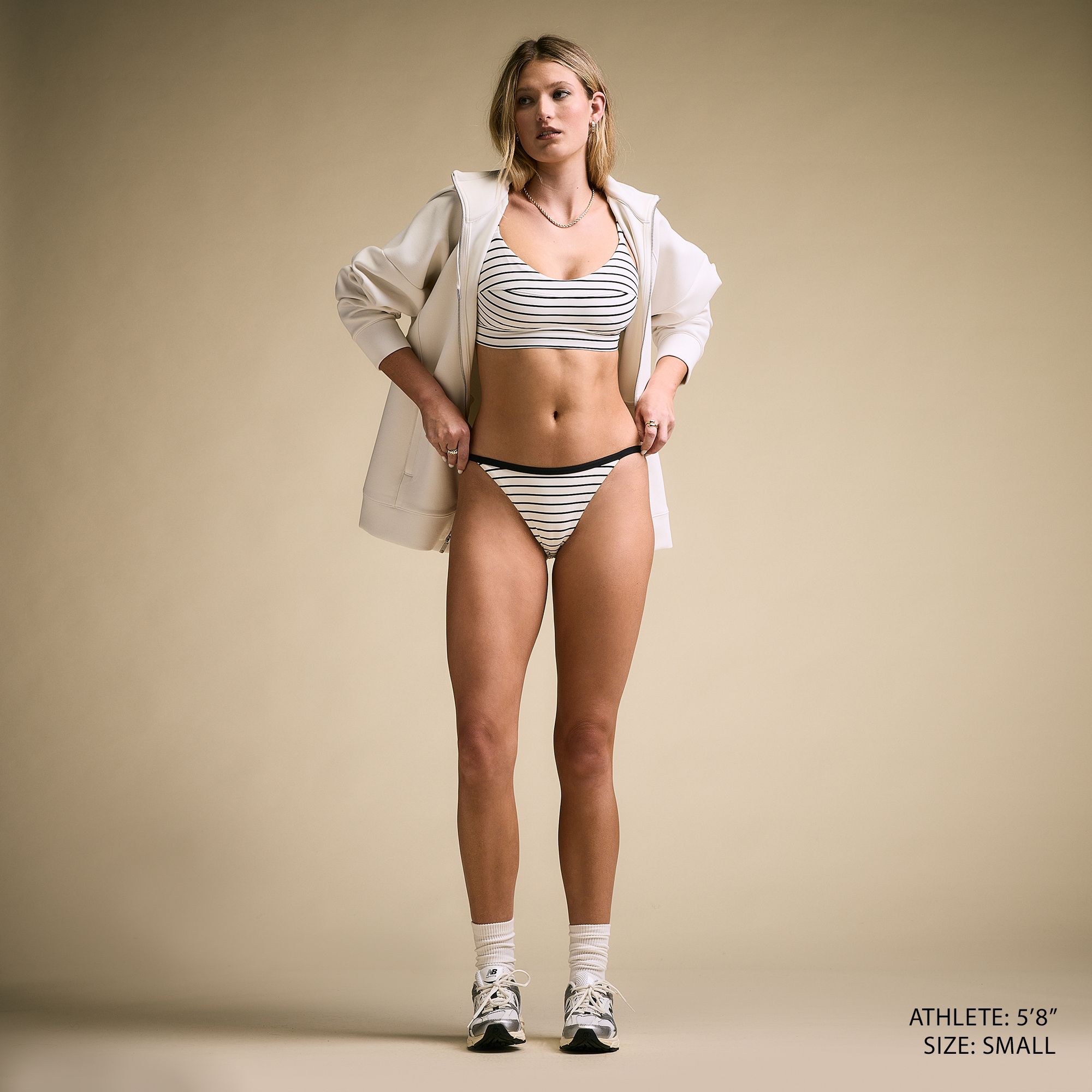 CALIA Women's Swim Low Rise Banded Bikini Bottom product image