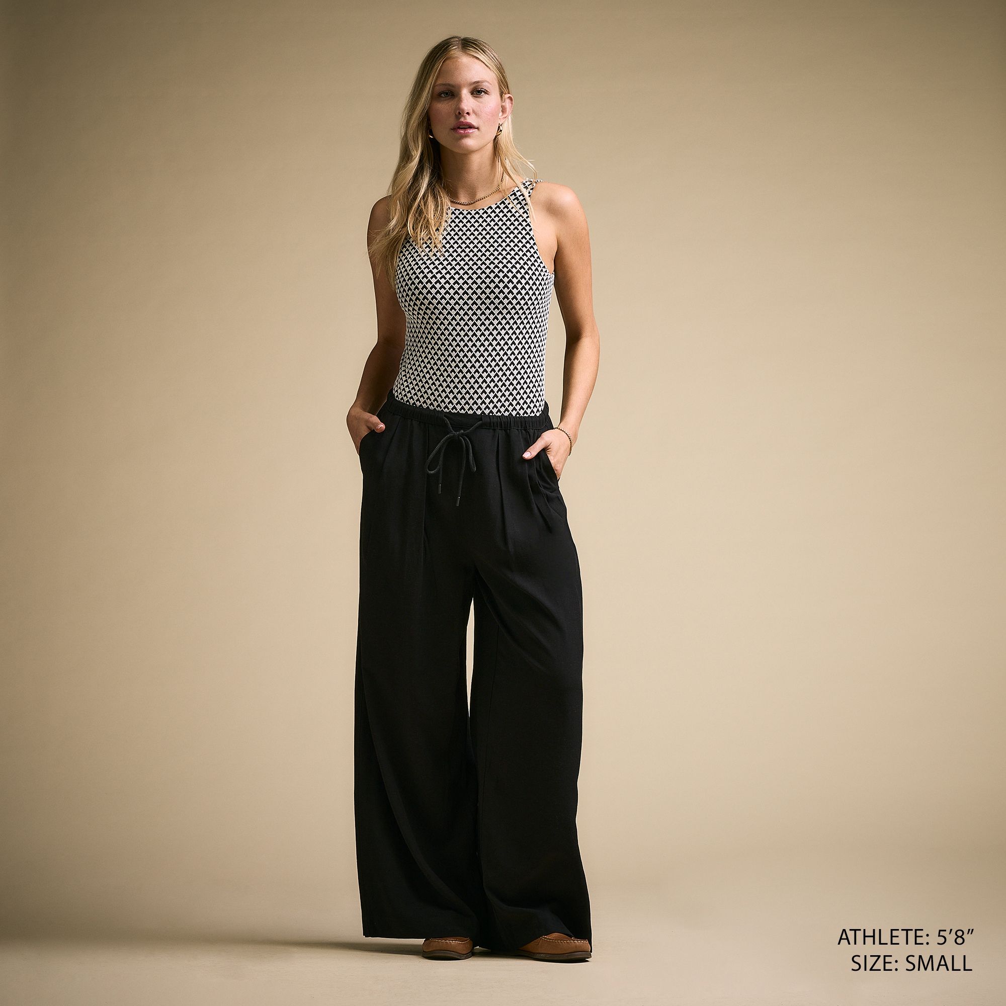 CALIA Women's Swim High Neck Open Back One Piece Swimsuit product image