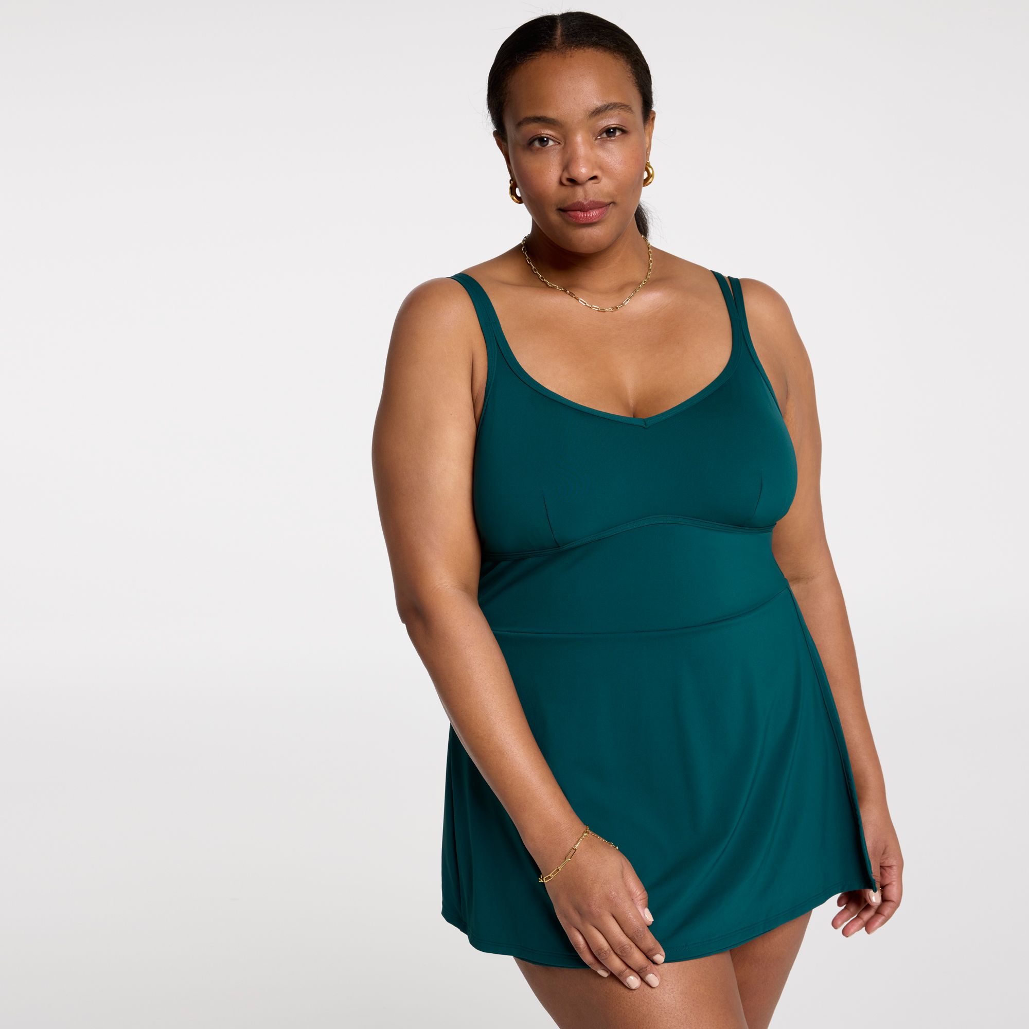 CALIA Women's Strappy Back Swim Dress product image