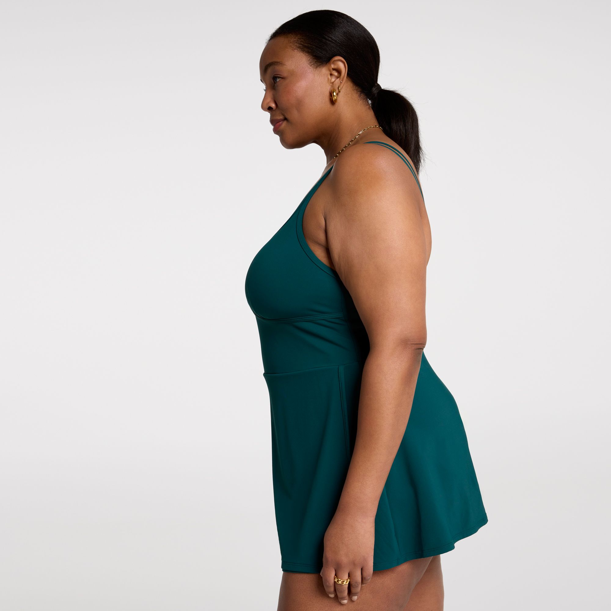 CALIA Women's Strappy Back Swim Dress product image