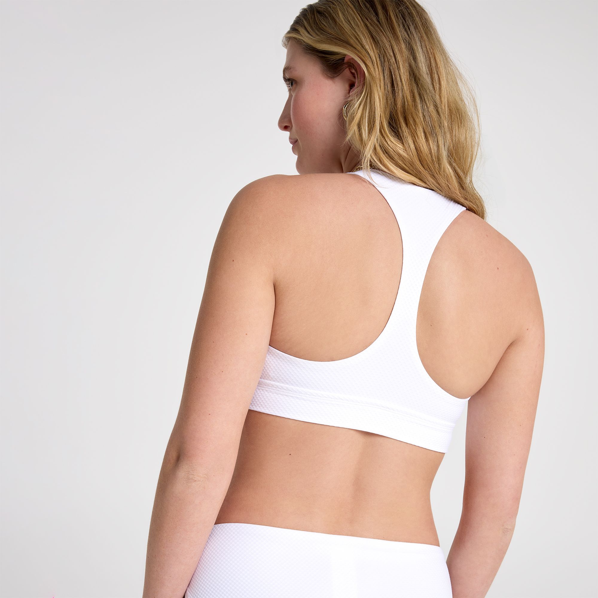 CALIA Women's Skinny Racerback Bikini Medium Support Swim Top product image