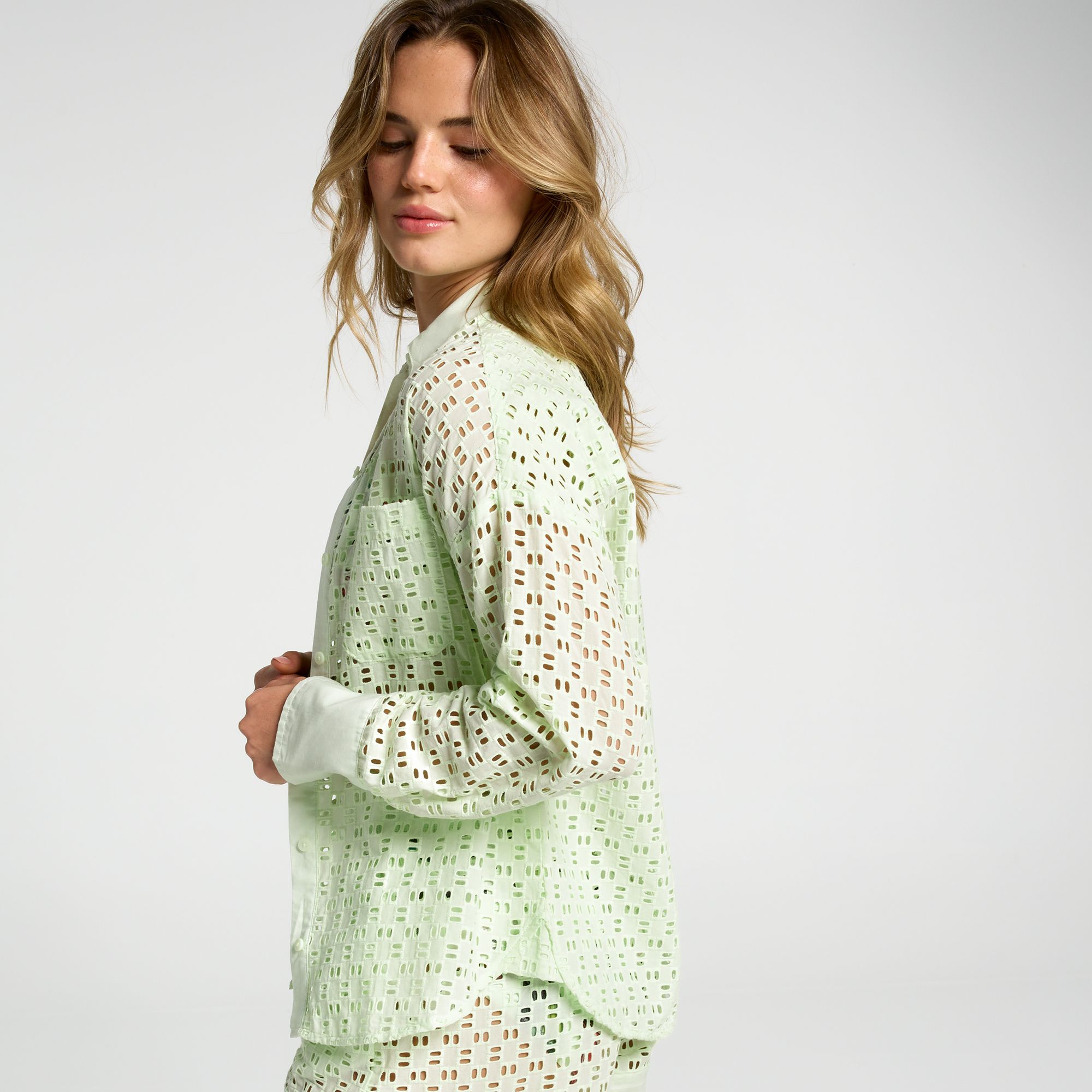 CALIA Women's Swim Button Down Pocket Shirt product image