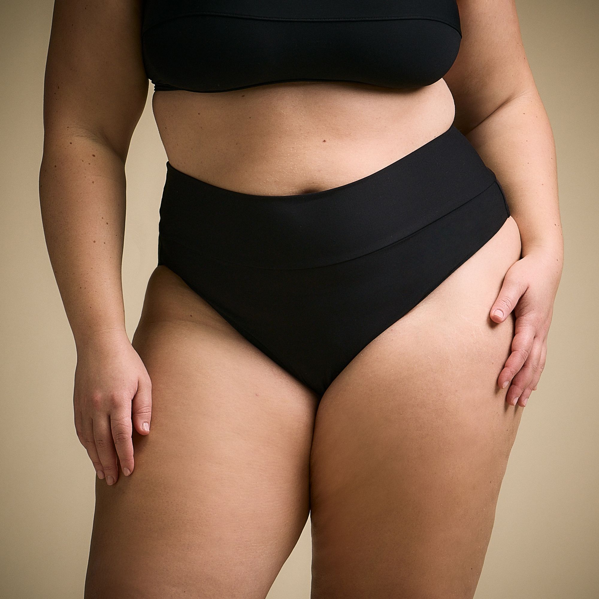 CALIA Women's Wide Banded High Rise Swim Bottoms product image