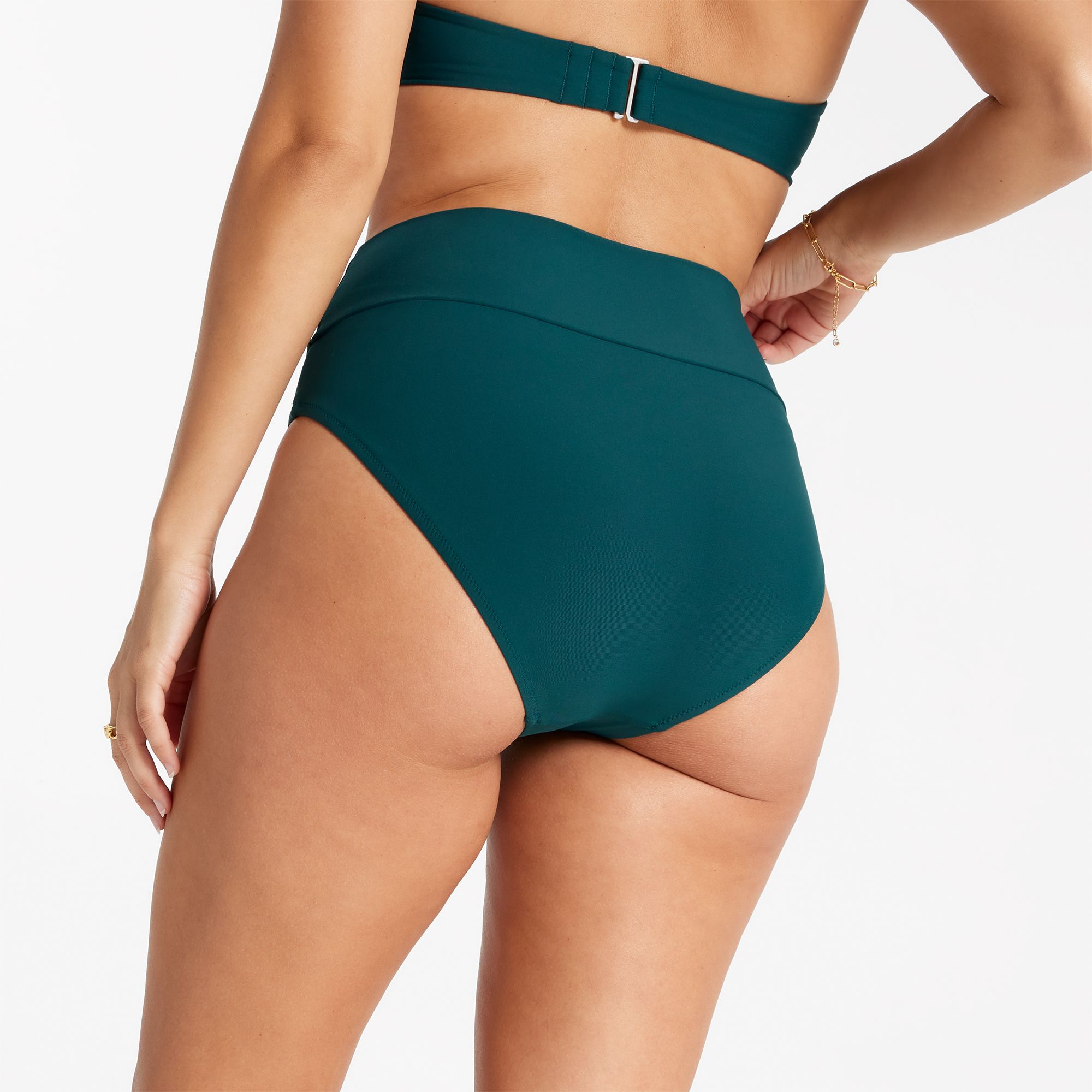 CALIA Women's Wide Banded High Rise Swim Bottoms product image