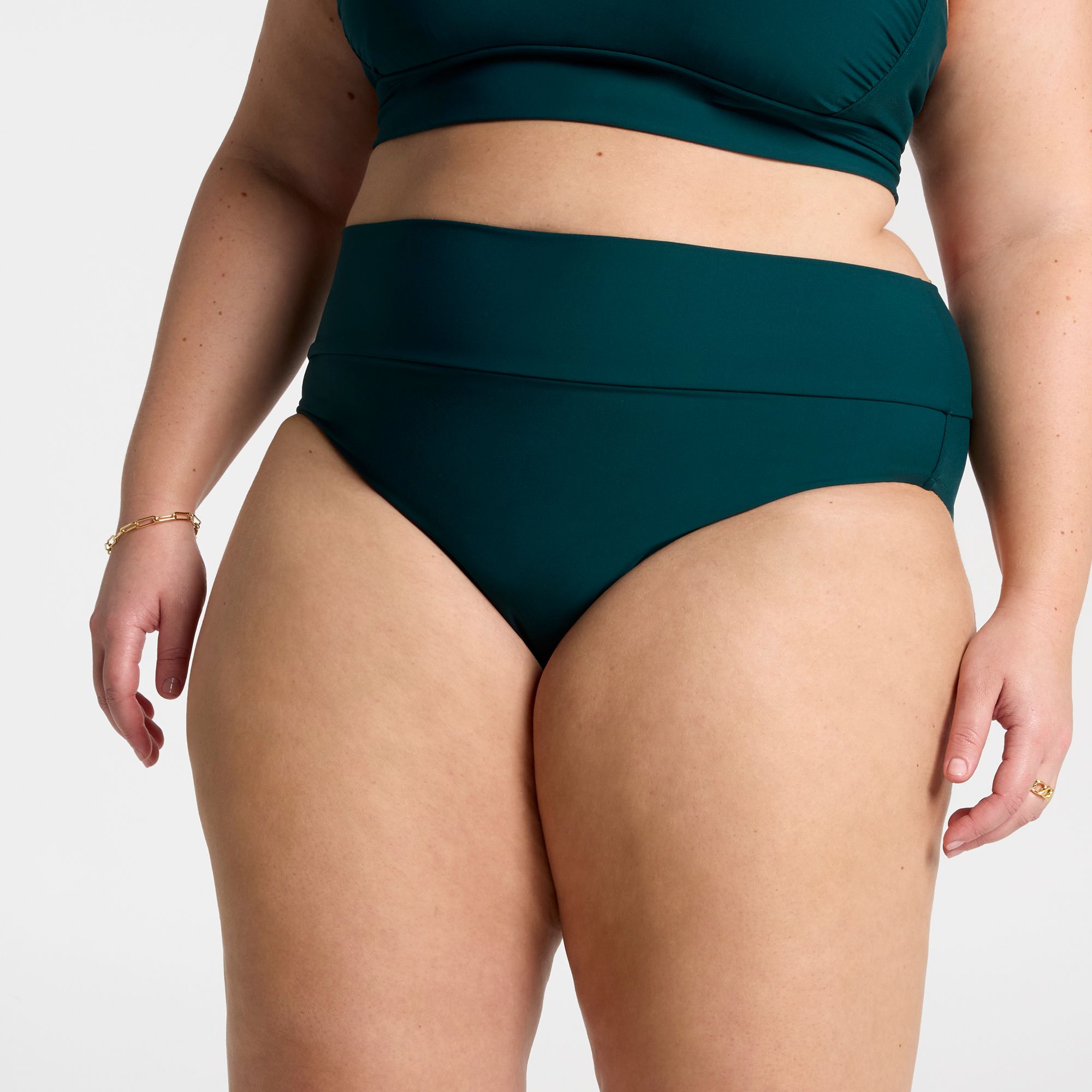 CALIA Women's Wide Banded High Rise Swim Bottoms product image