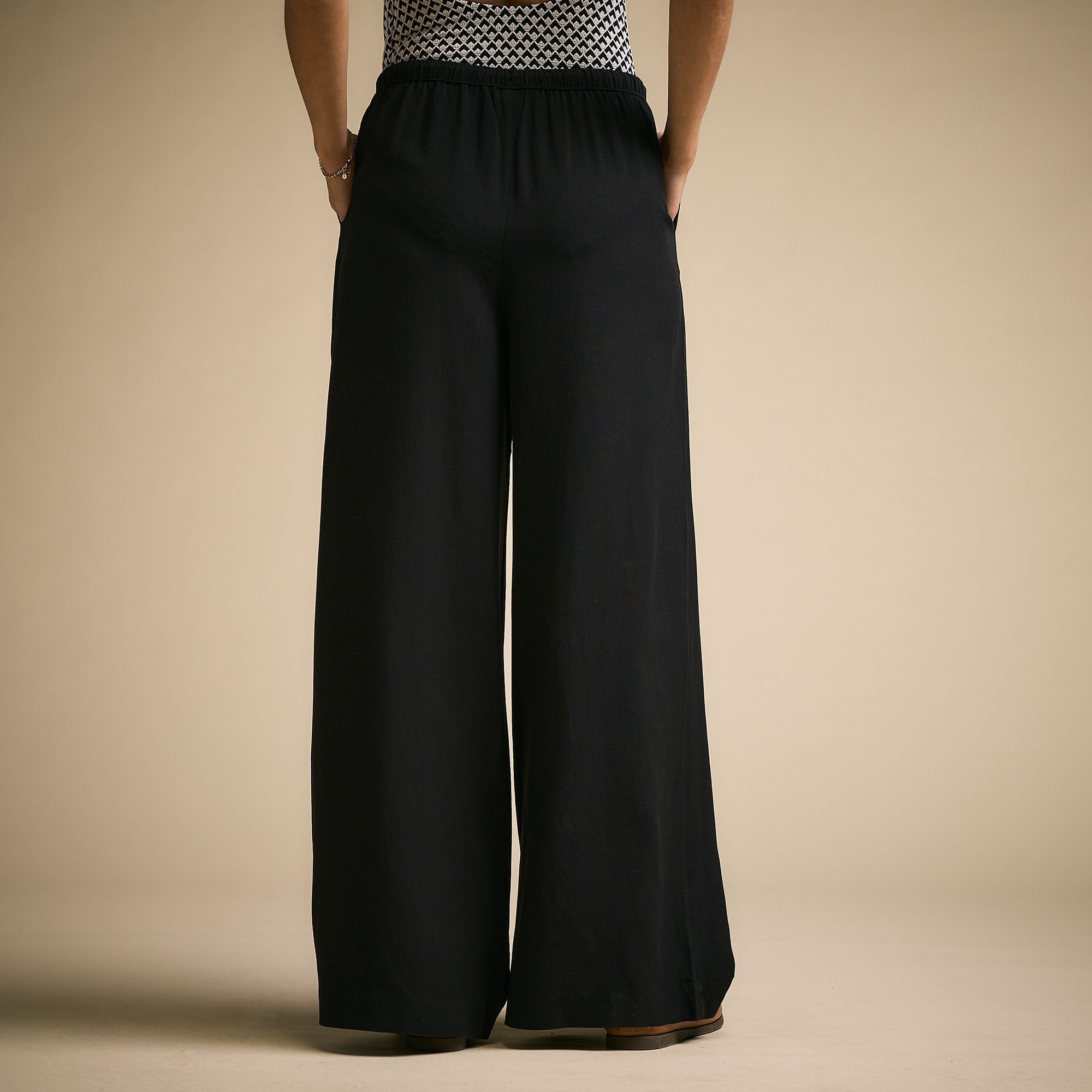 CALIA Women's Pleated Wide Leg Swim Cover Up product image