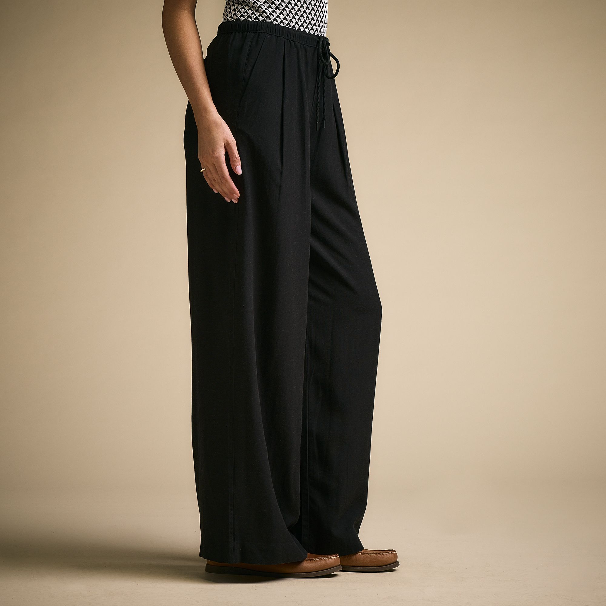 CALIA Women's Pleated Wide Leg Swim Cover Up product image