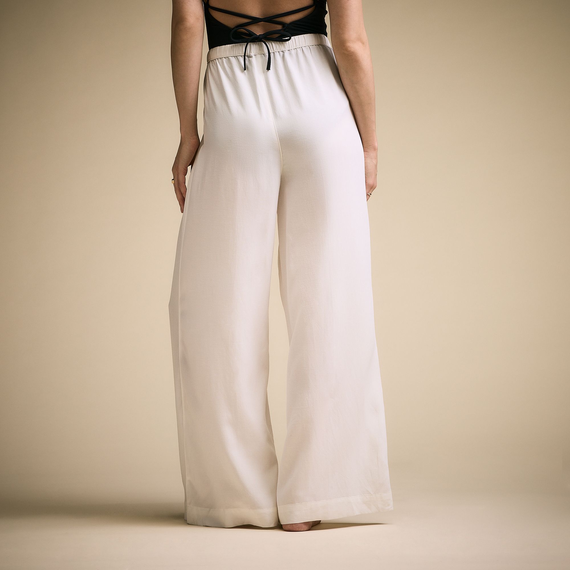 CALIA Women's Pleated Wide Leg Swim Cover Up product image