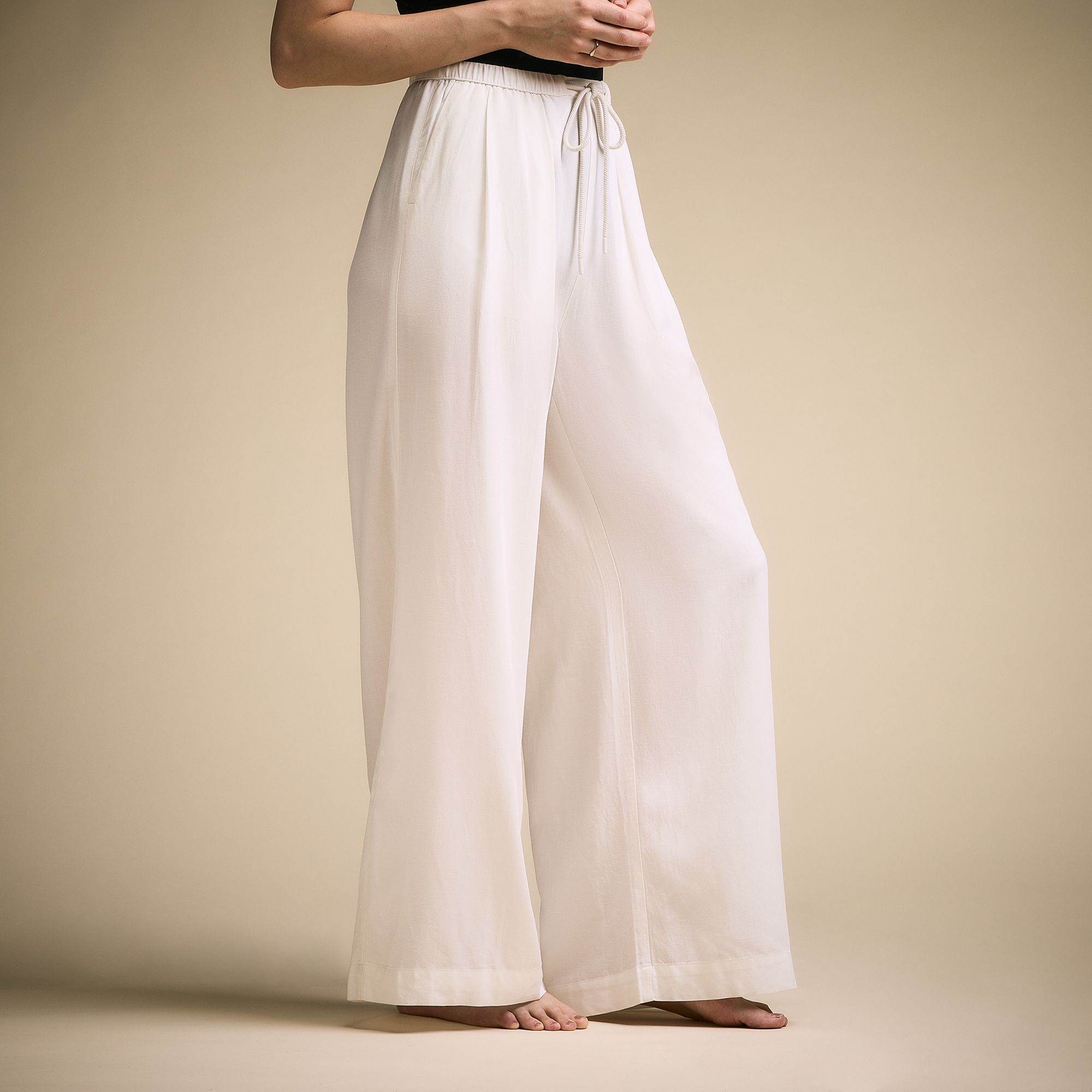 CALIA Women's Pleated Wide Leg Swim Cover Up product image