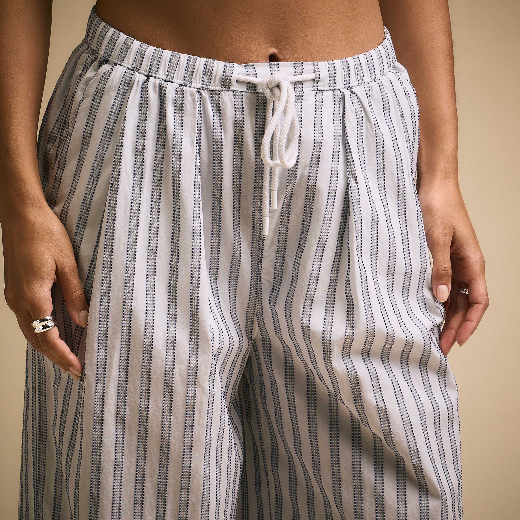 CALIA Women's Pleated Wide Leg Swim Cover Up product image