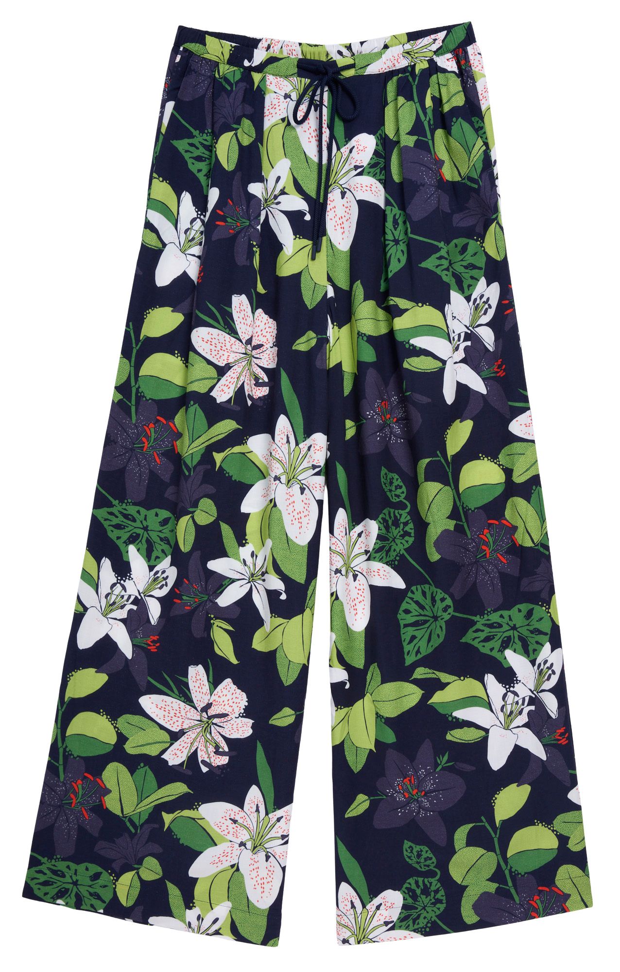 CALIA Women's Pleated Wide Leg Swim Cover Up product image