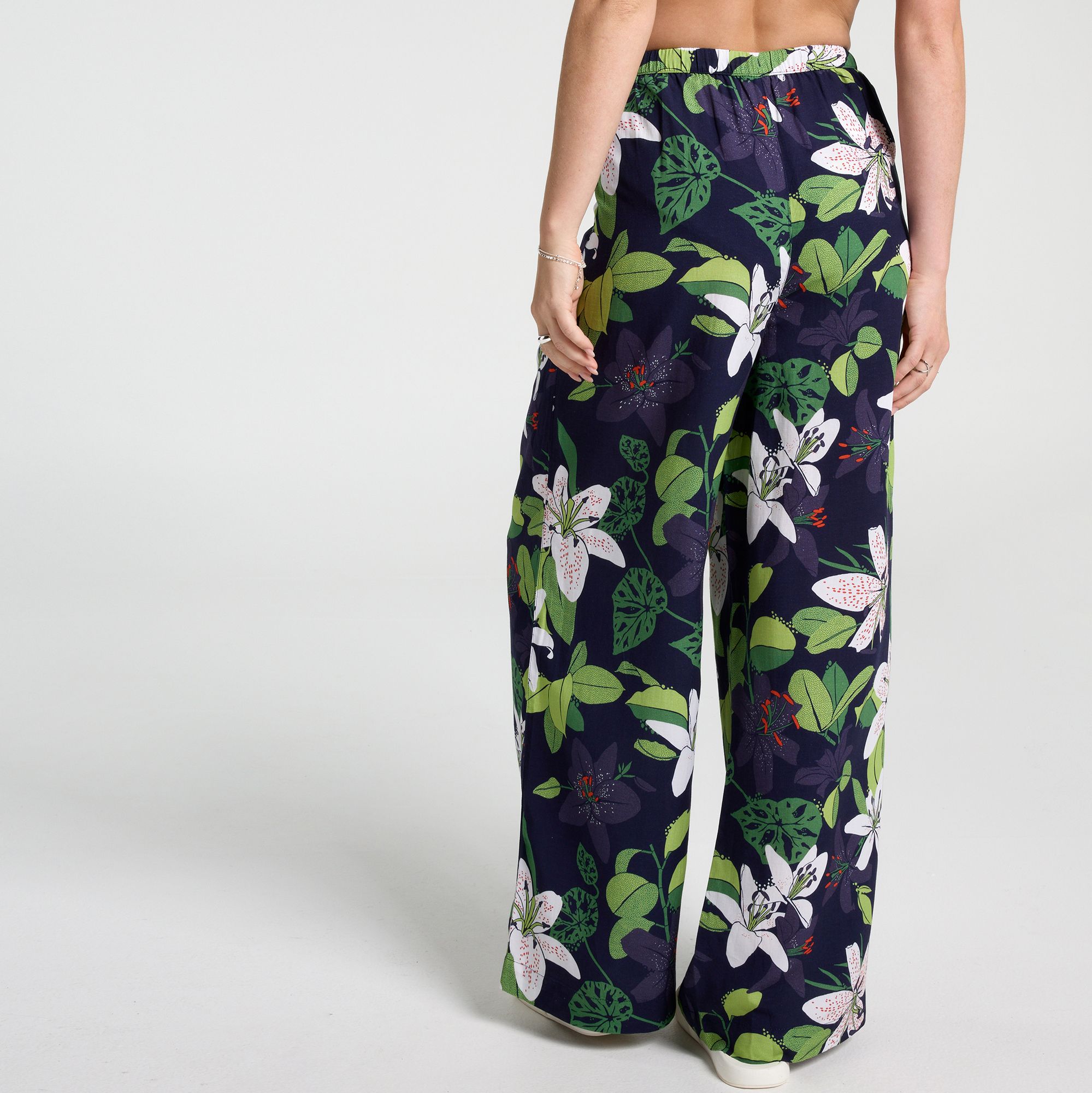 CALIA Women's Pleated Wide Leg Swim Cover Up product image