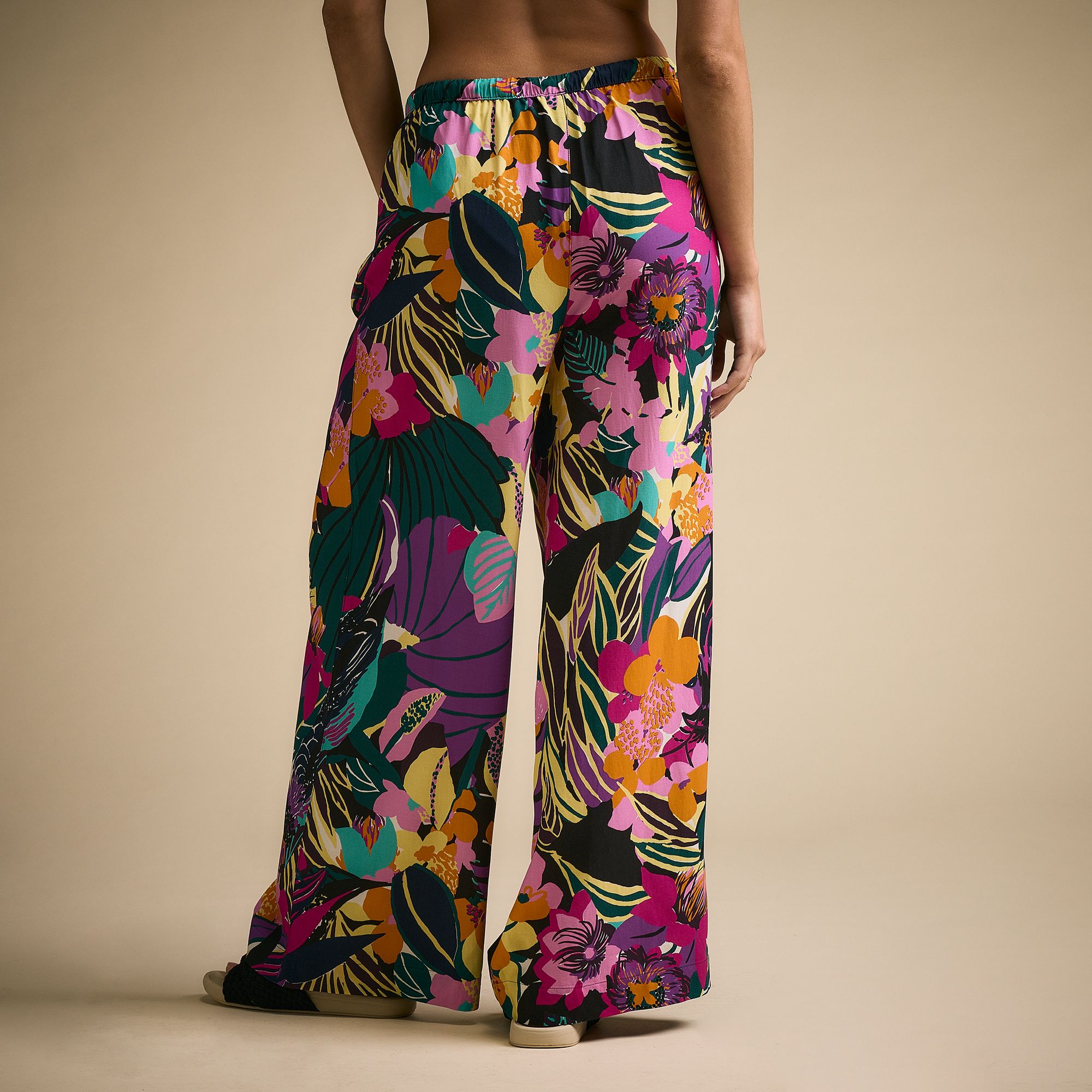 CALIA Women's Pleated Wide Leg Swim Cover Up product image