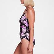 CALIA by Carrie Underwood Women's Ruched Printed One Piece Swimsuit product image