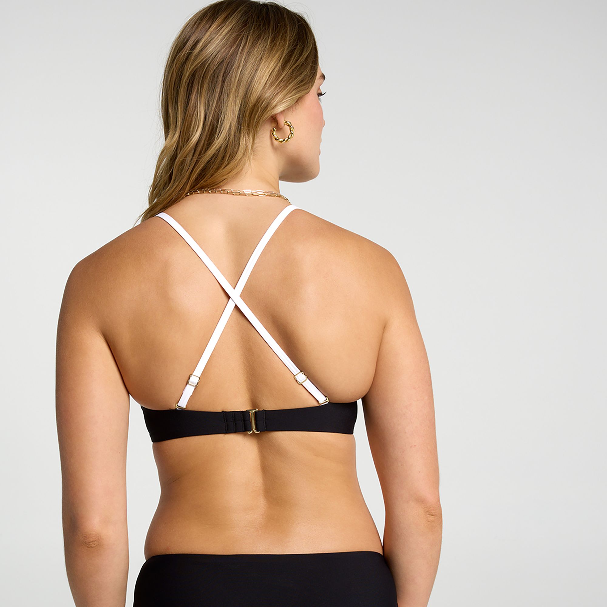 CALIA Women's Notched Front Bikini Top product image