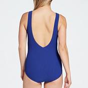 CALIA by Carrie Underwood Women's Textured Tie Front One Piece Swimsuit product image