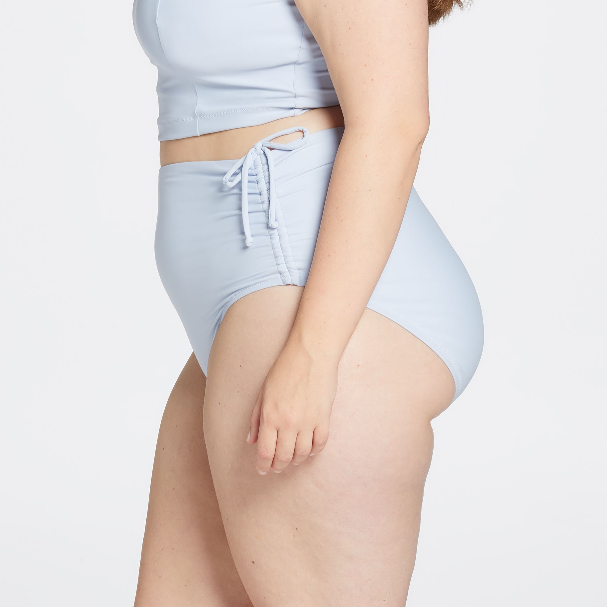 CALIA Women's Mid Rise Ruched Swim Bottoms product image