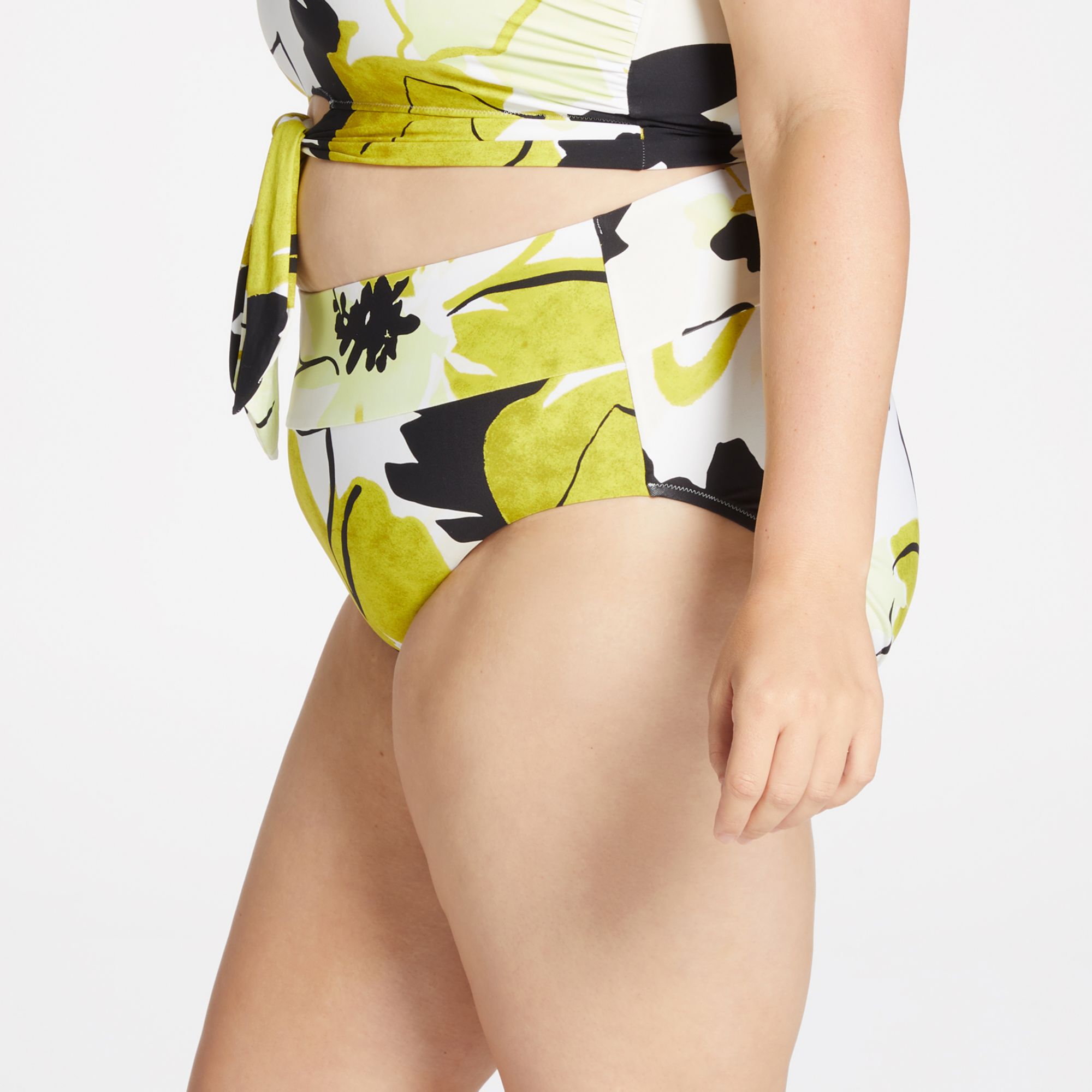 CALIA Women's Mid Rise Wide Band Swim Bottoms product image