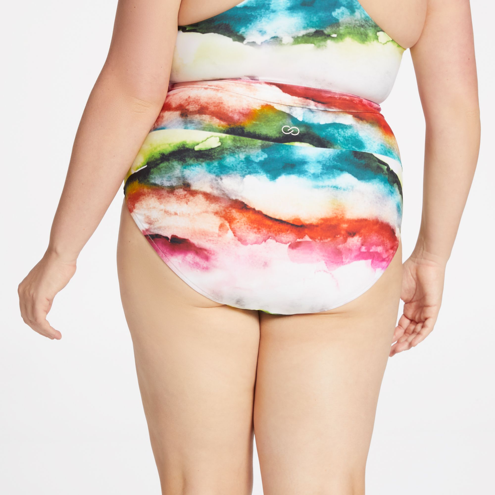 CALIA Women's Mid Rise Wide Band Swim Bottoms product image