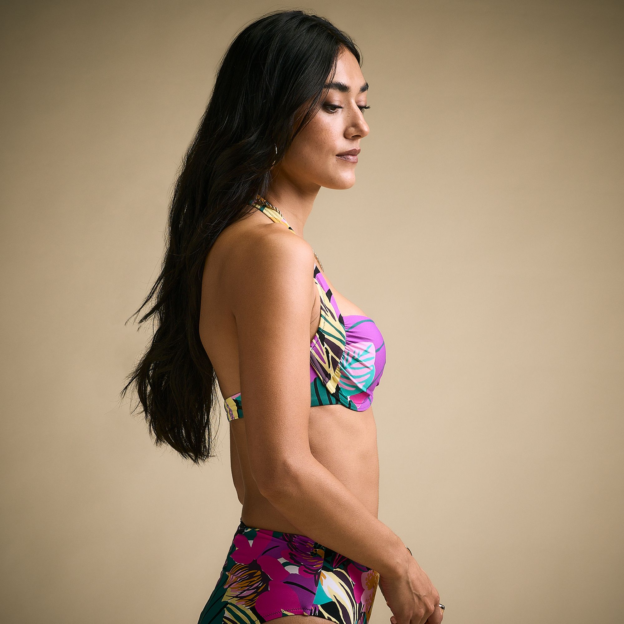 CALIA Women's Ruched Cup Bikini Top product image