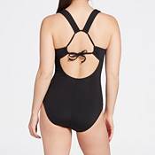 CALIA Women's Square Neck Ruched One Piece Swimsuit product image