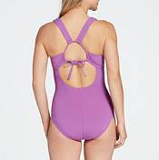 CALIA by Carrie Underwood Women's Square Neck Ruched One Piece Swimsuit product image