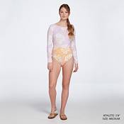 CALIA Women's One Piece Tie Back Long Sleeve Swimsuit product image