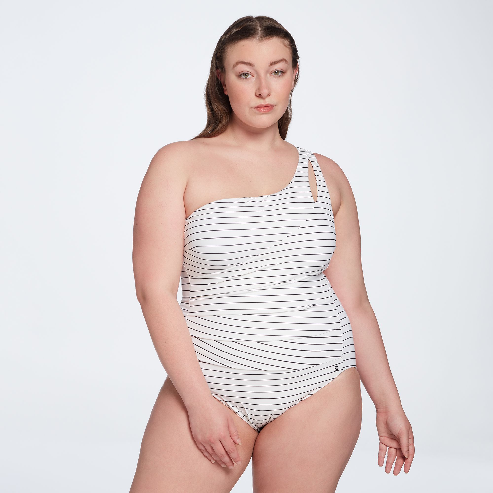 CALIA Women's Sculpt One Shoulder One Piece Swimsuit product image