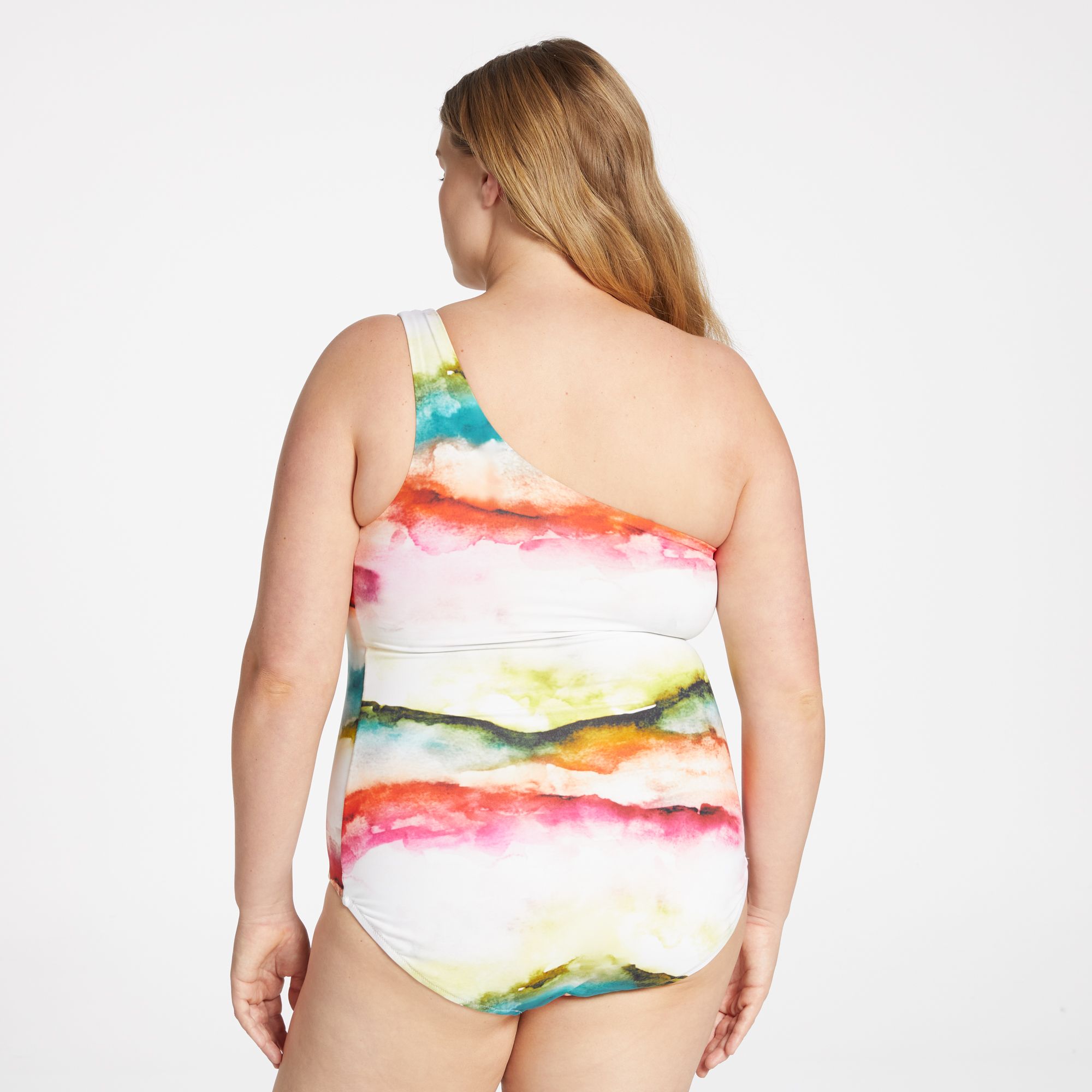 CALIA Women's Sculpt One Shoulder One Piece Swimsuit product image