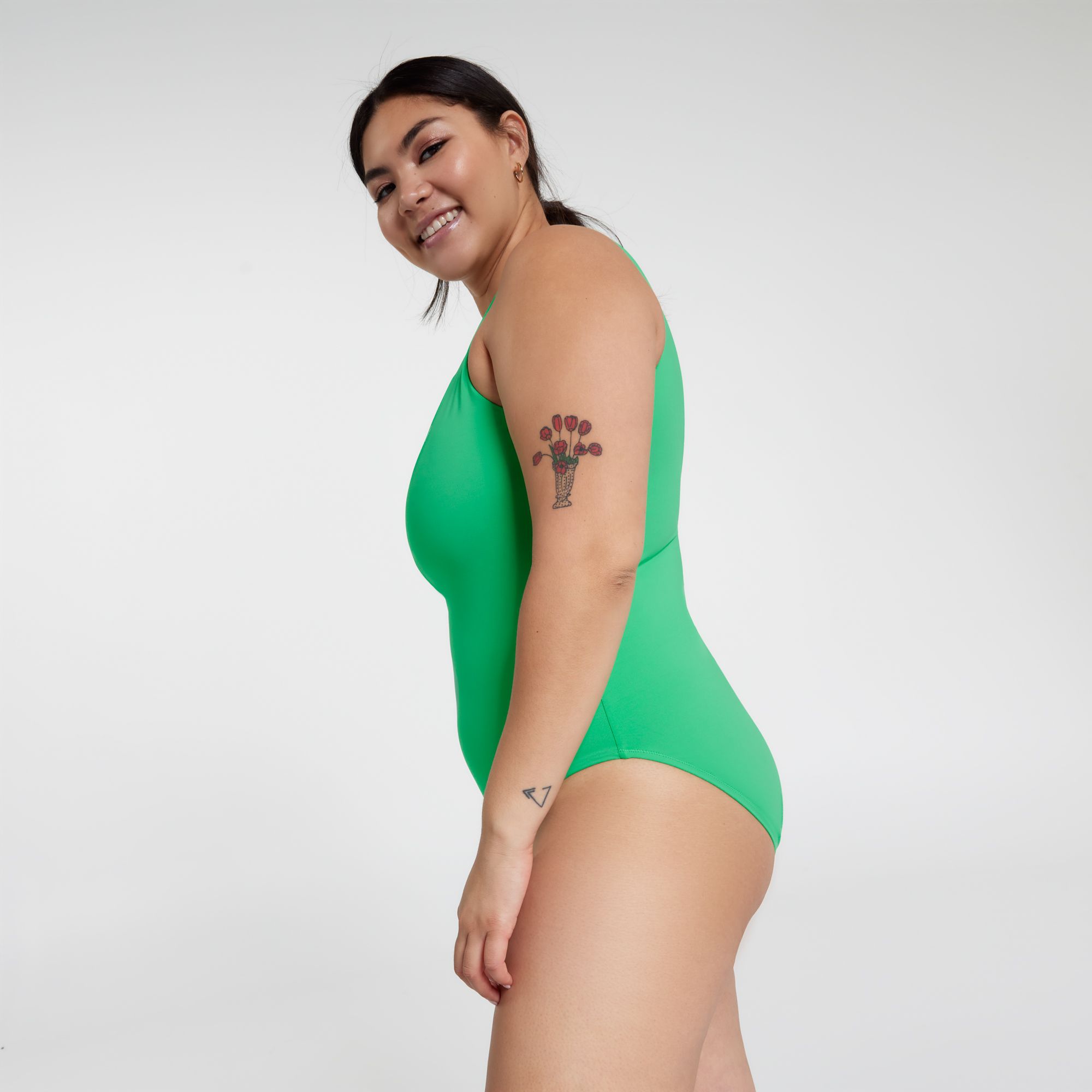 CALIA Women's Sculpt Drop Back One Piece Swimsuit product image