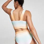 CALIA Women's Wide Shoulder Strap Long Line Bikini Swim Top product image
