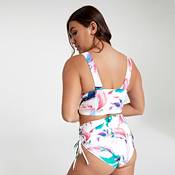 CALIA Women's Wide Shoulder Strap Long Line Bikini Swim Top product image