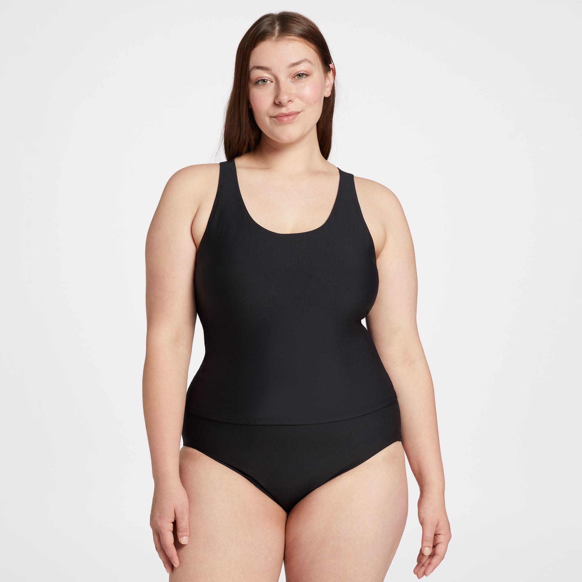 CALIA Women's Athletic Cami Tankini Medium Support Swim Top product image