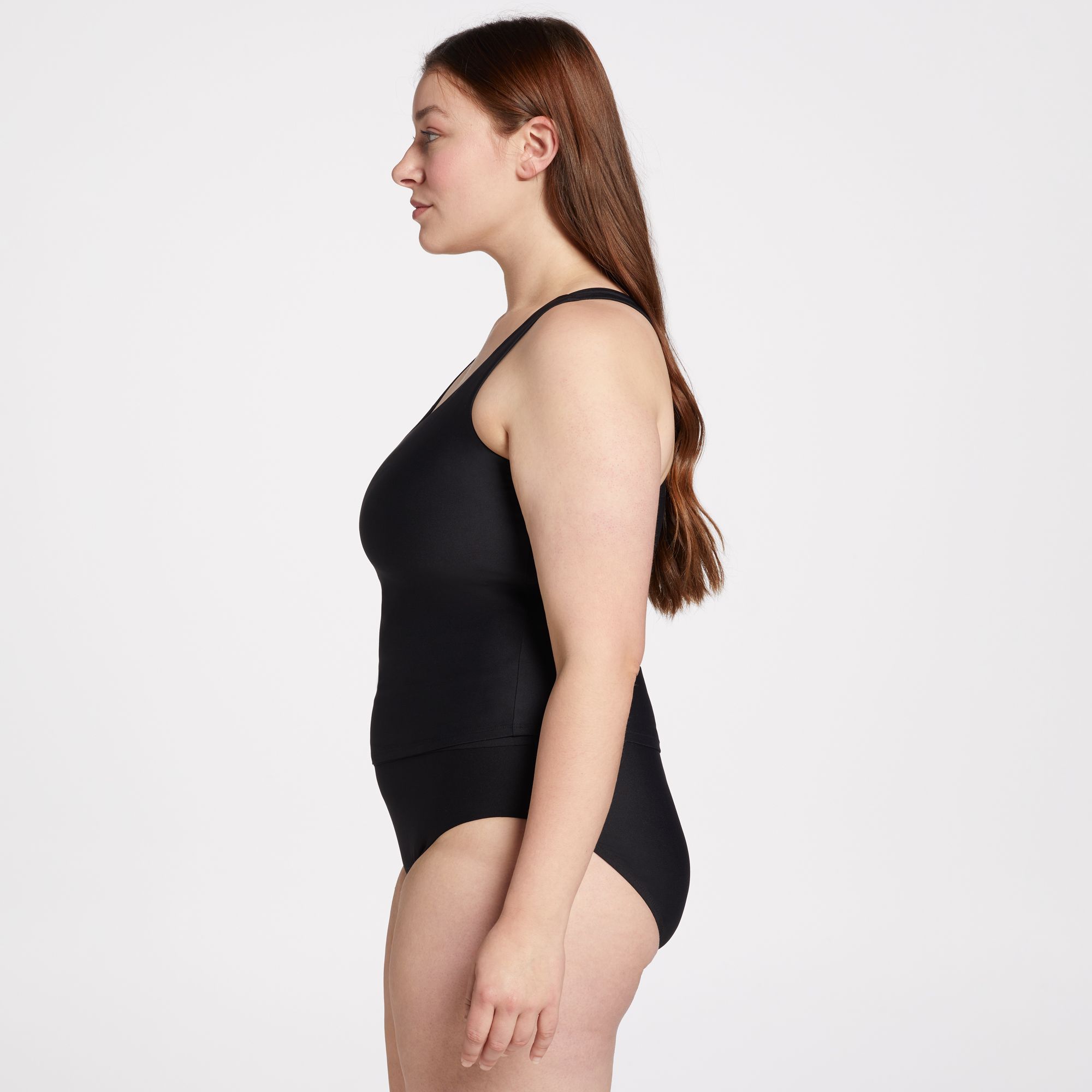 CALIA Women's Athletic Cami Tankini Medium Support Swim Top product image