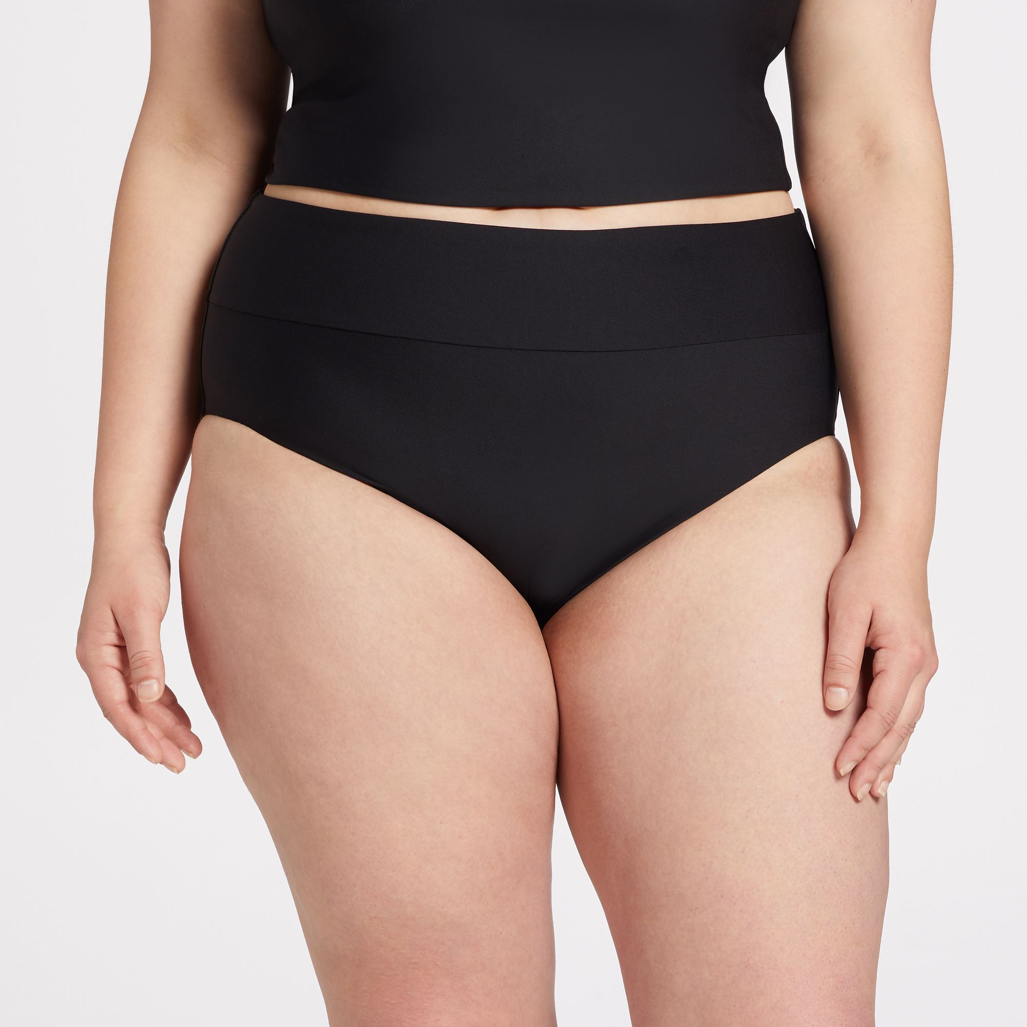 CALIA Women's Mid Rise Wide Banded Swim Bottoms product image