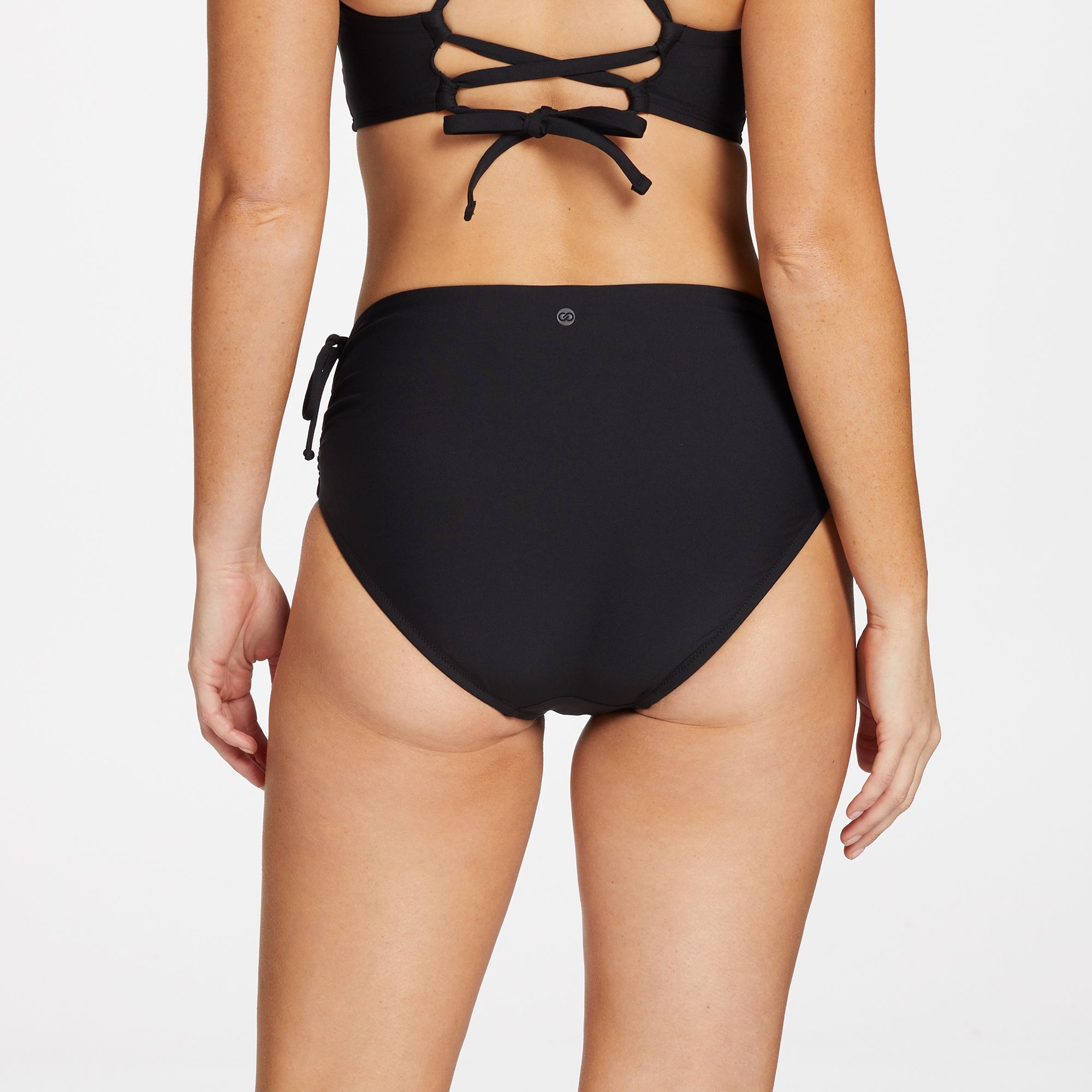 CALIA Women's Mid Rise Ruched Side Swim Bottom product image