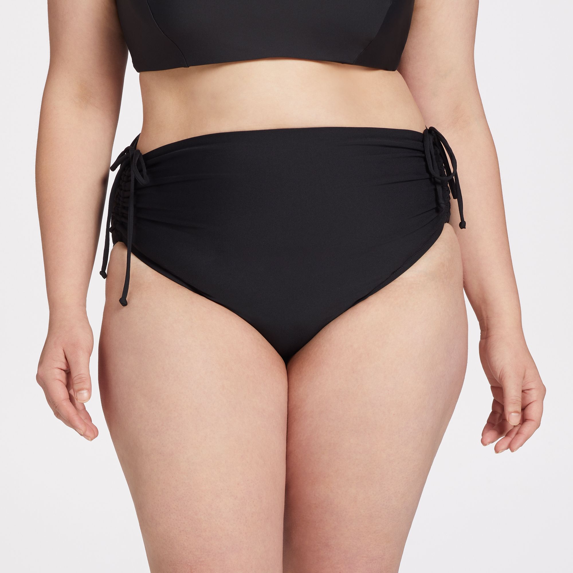 CALIA Women's Mid Rise Ruched Side Swim Bottom product image