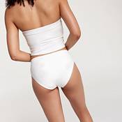 CALIA Women's Shirred V Front Medium Rise Swim Bottom product image