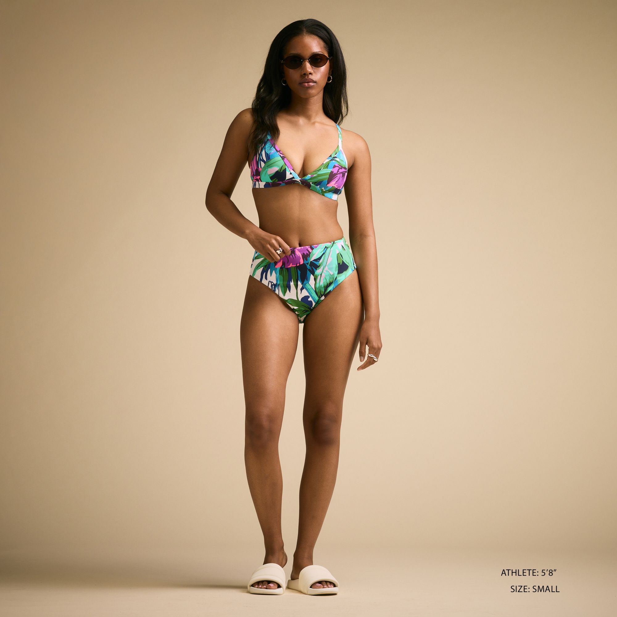 CALIA Women's High Waisted Cheeky Swim Bottoms product image