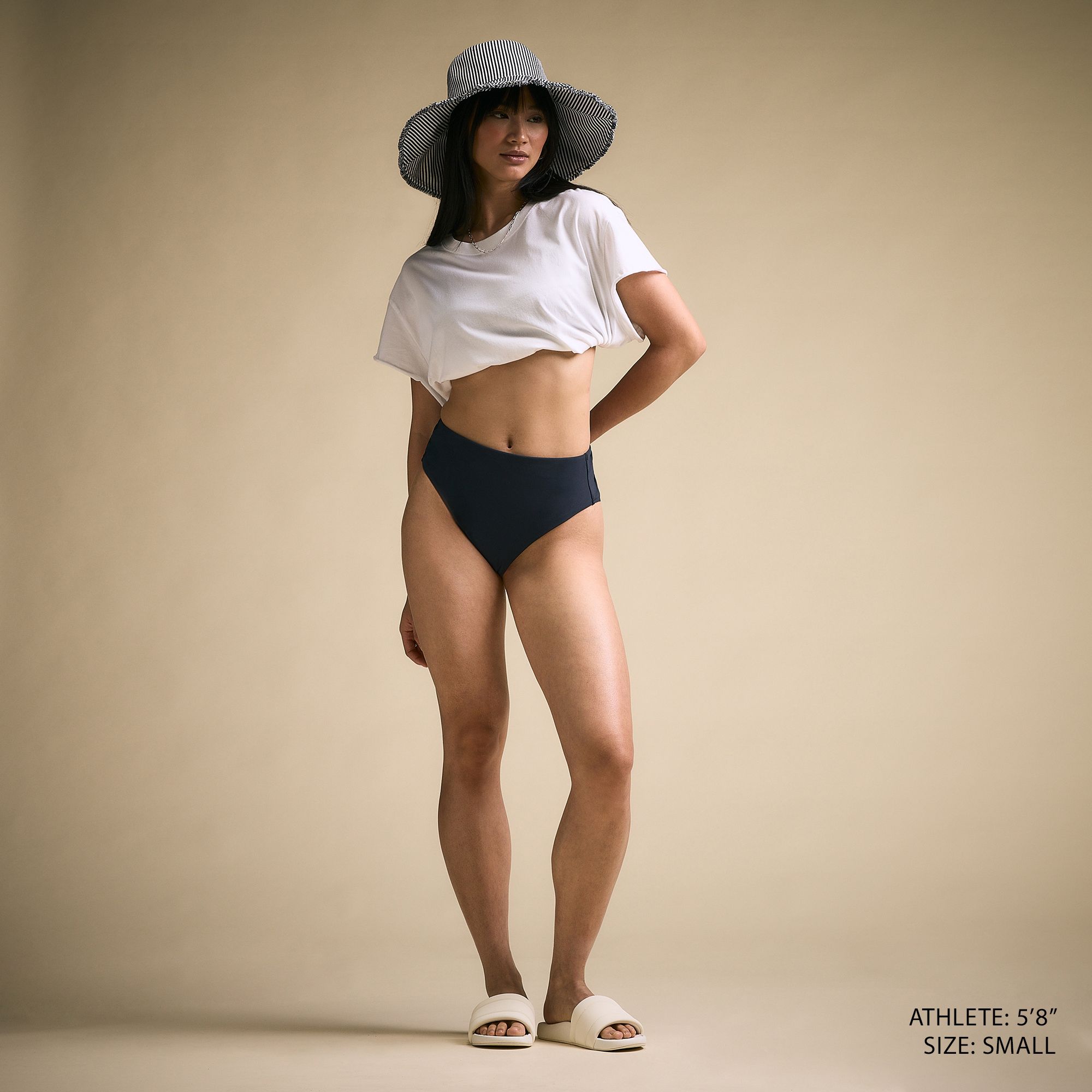 CALIA Women's High Waisted Cheeky Swim Bottoms product image