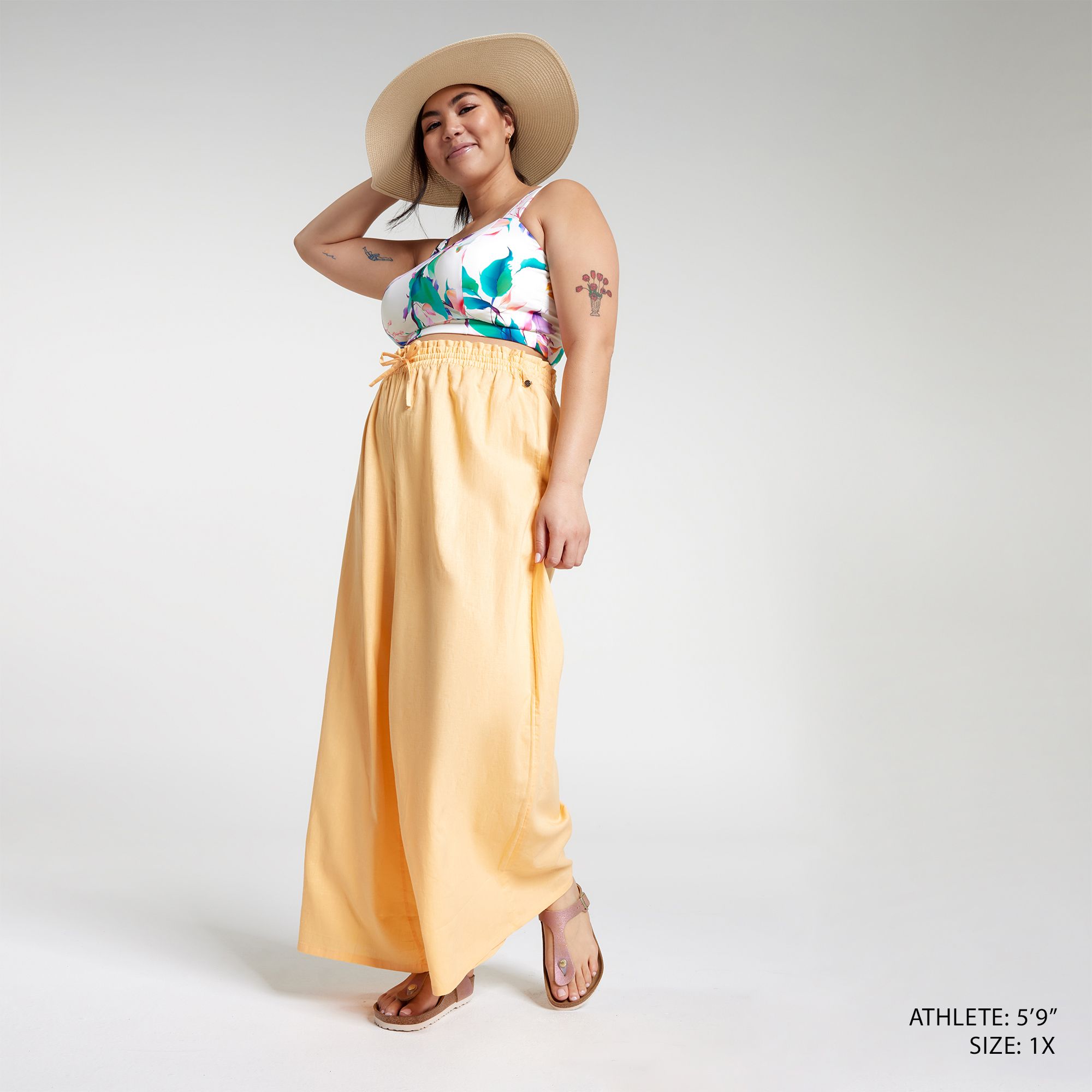 CALIA Women's High Waisted Cover Up Swim Pant product image