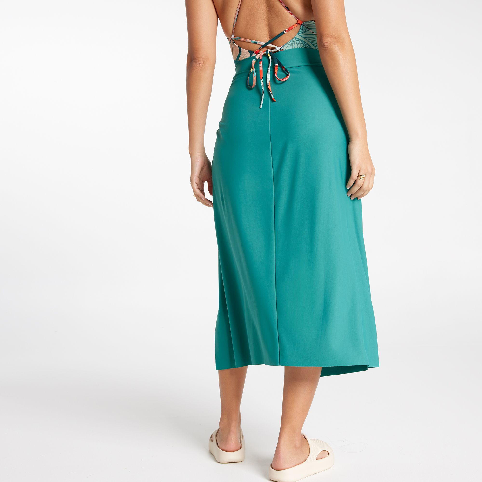 CALIA Women's High Waisted Twisted Knot Sarong product image